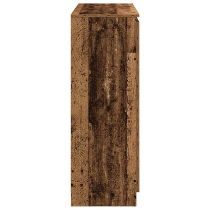 Dressoir met lades 100,5x35x98,5 cm bewerkt hout oud hout