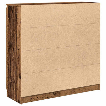 Dressoir met lades 100,5x35x98,5 cm bewerkt hout oud hout