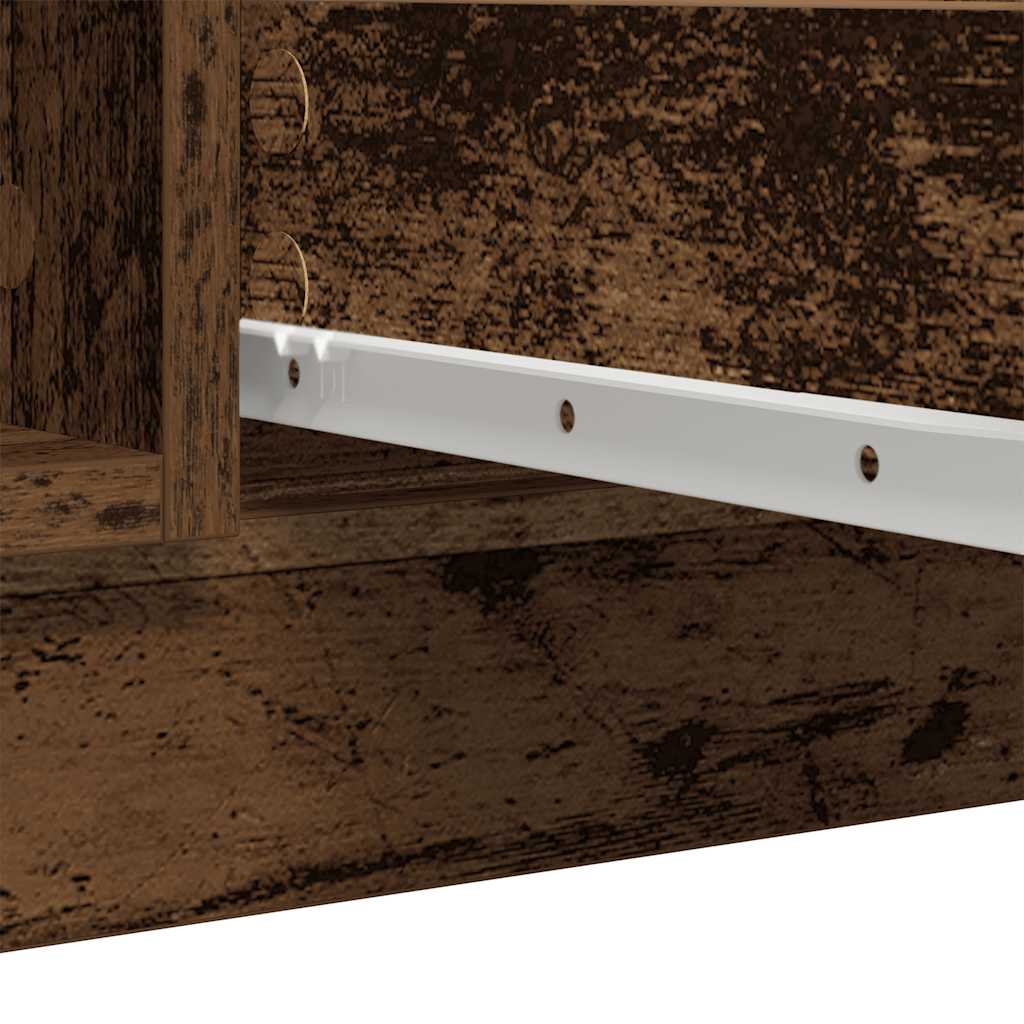 Dressoir met lades 100,5x35x98,5 cm bewerkt hout oud hout