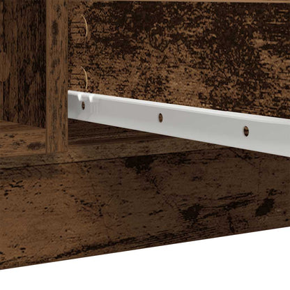 Dressoir met lades 100,5x35x98,5 cm bewerkt hout oud hout