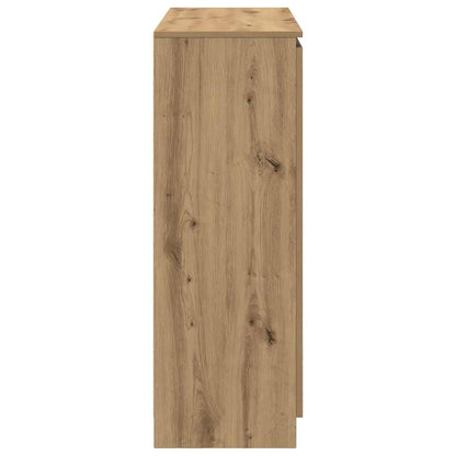 Dressoir met lades 100,5x35x98,5 cm spaanplaat artisanaal