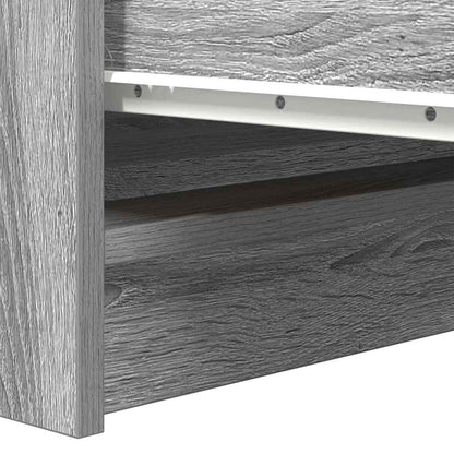Dressoir 100x35x99 cm spaanplaat grijs sonoma