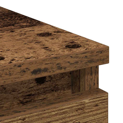 Dressoir 100x35x99 cm spaanplaat oud hout
