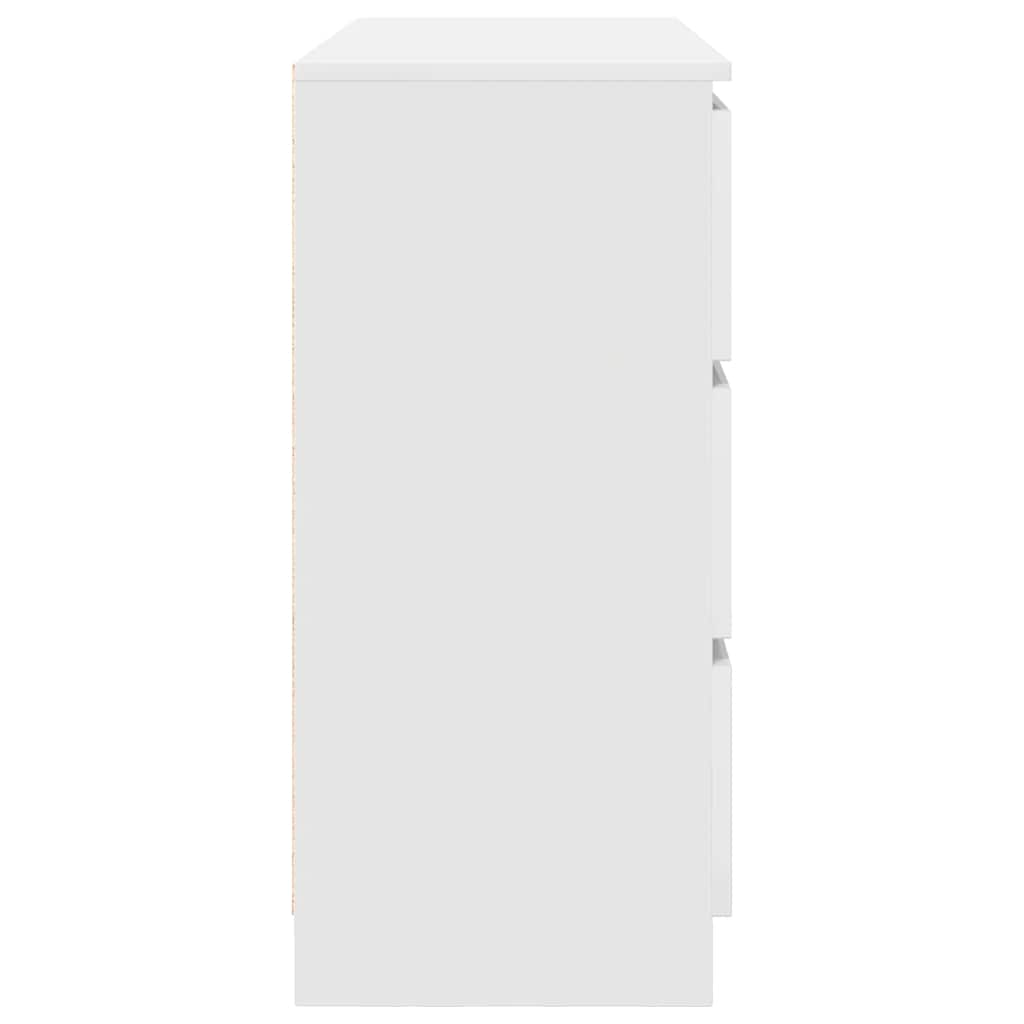 Dressoir 100x35x76 cm spaanplaat wit