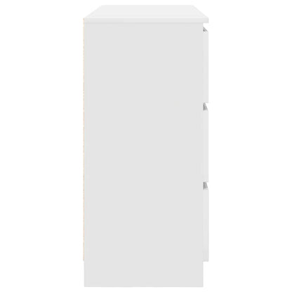 Dressoir 100x35x76 cm spaanplaat wit