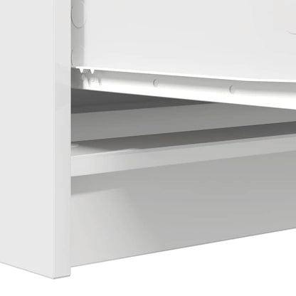 Dressoir 100x35x76 cm spaanplaat wit