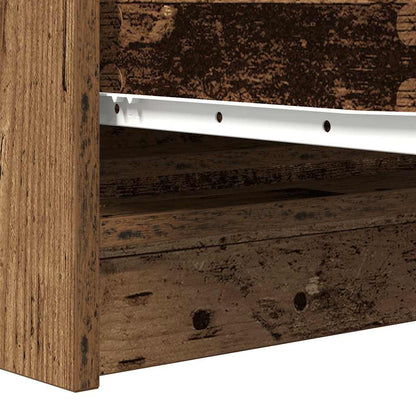 Dressoir 100x35x76 cm spaanplaat oud hout