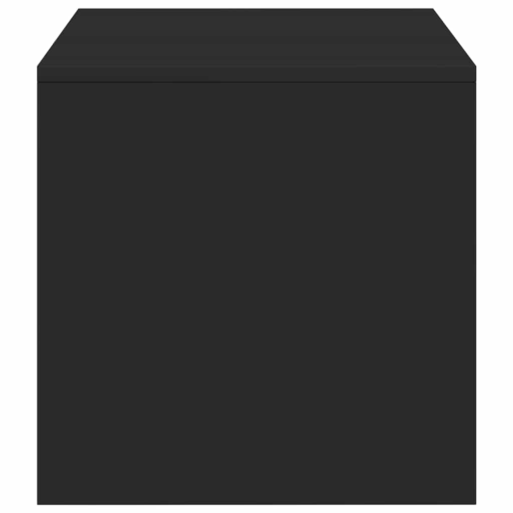 Tv-meubel 100x40x40 cm bewerkt hout zwart