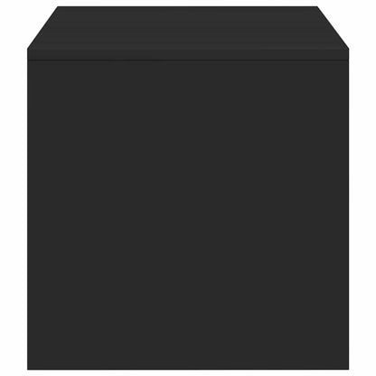Tv-meubel 100x40x40 cm bewerkt hout zwart