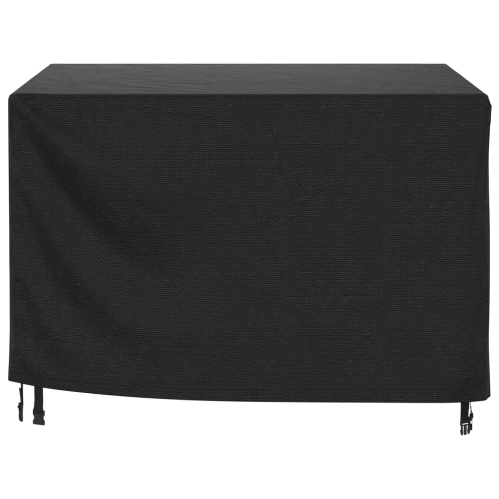 Tuinmeubelhoezen 2 st waterdicht 420D 135x135x90 cm zwart