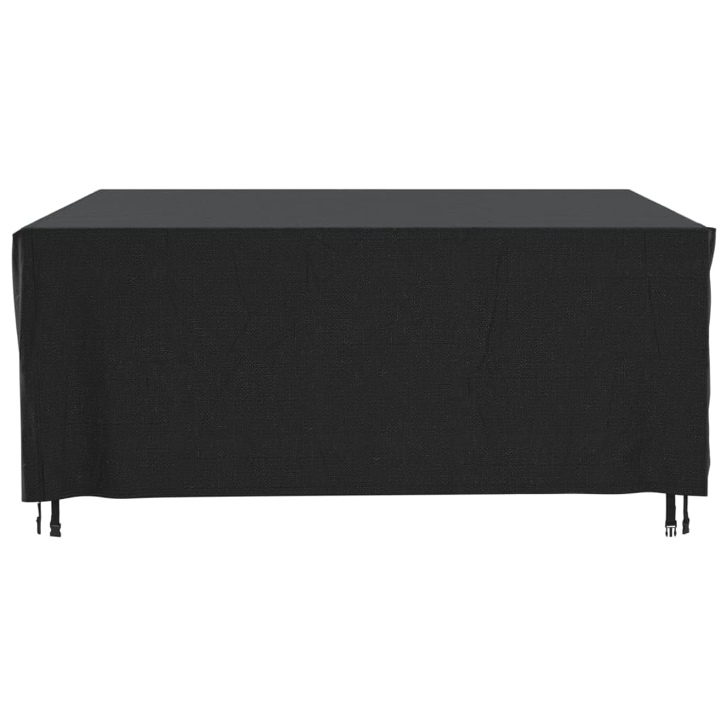 Tuinmeubelhoezen 2 st waterdicht 420D 250x210x90 cm zwart