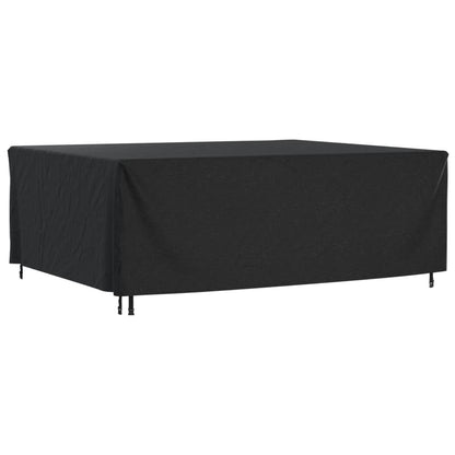 Tuinmeubelhoezen 2 st waterdicht 420D 250x210x90 cm zwart