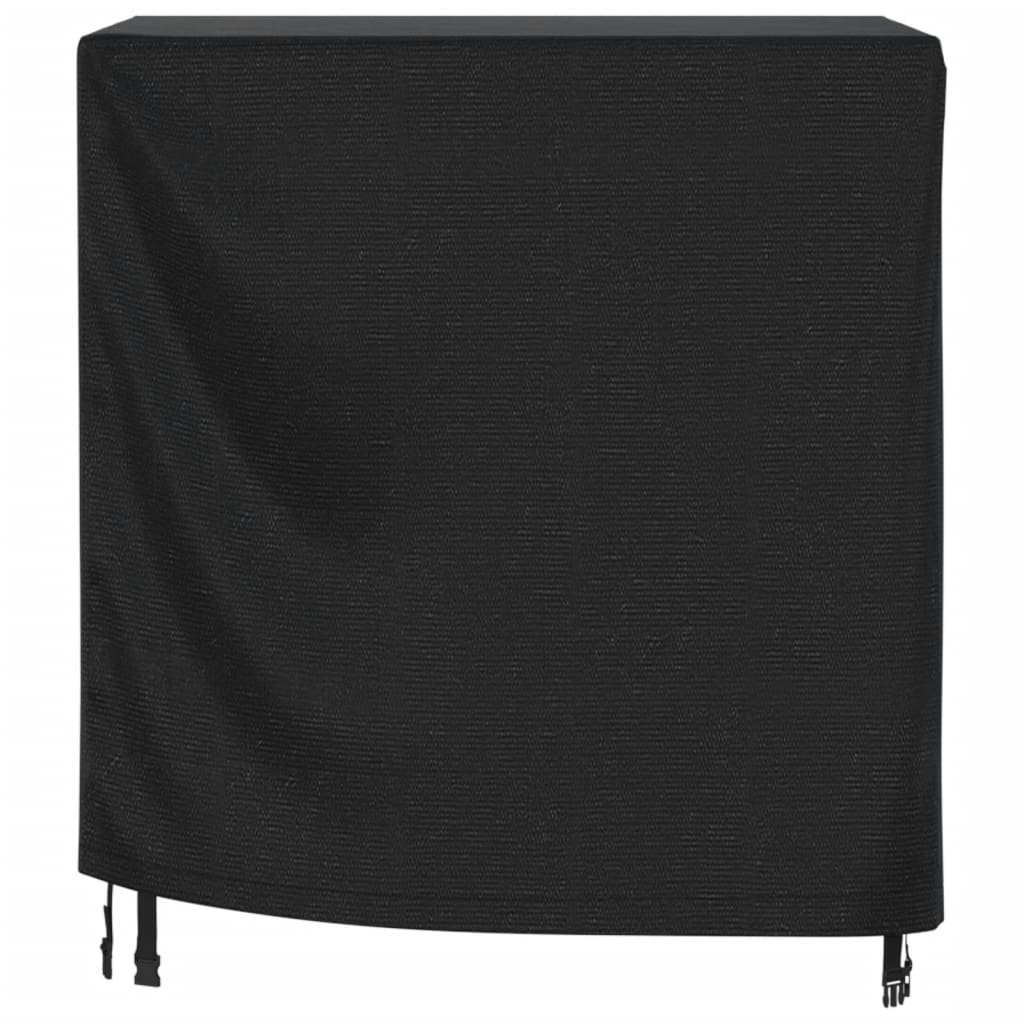 Tuinmeubelhoezen 2 st waterdicht 420D 116x100x120 cm zwart