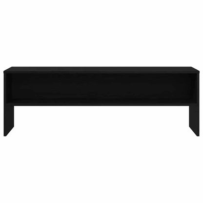 TV-meubel 120x40x40 cm spaanplaat zwart eikenkleurig