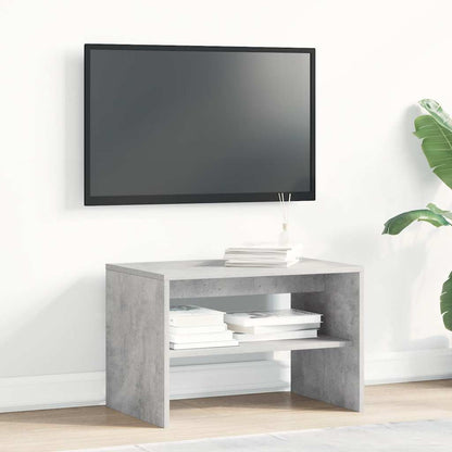 Tv-meubel 60x40x40 cm bewerkt hout betongrijs