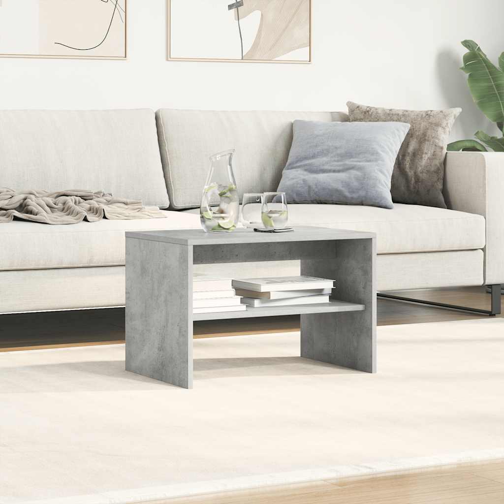 Tv-meubel 60x40x40 cm bewerkt hout betongrijs