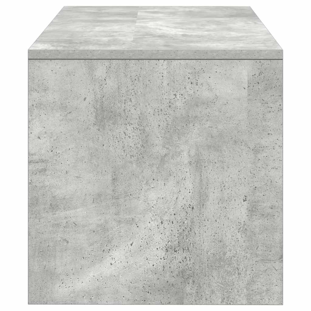 Tv-meubel 60x40x40 cm bewerkt hout betongrijs