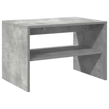 Tv-meubel 60x40x40 cm bewerkt hout betongrijs