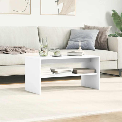 Tv-meubel 80x40x40 cm bewerkt hout wit