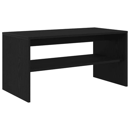 Tv-meubel 80x40x40 cm spaanplaat zwart eikenkleurig