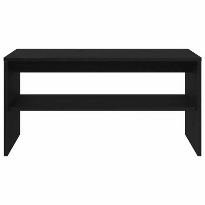 Tv-meubel 80x40x40 cm spaanplaat zwart eikenkleurig