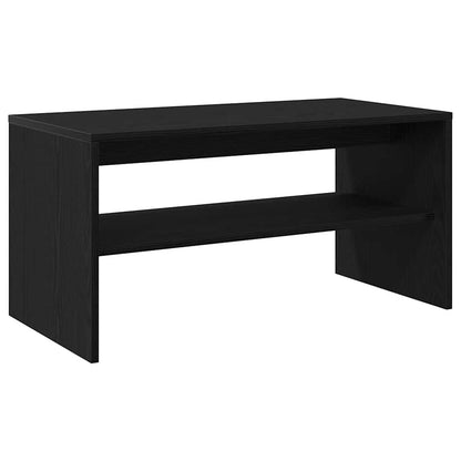 Tv-meubel 80x40x40 cm spaanplaat zwart eikenkleurig