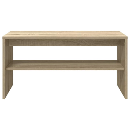 Tv-meubel 80x40x40 cm bewerkt hout sonoma eikenkleurig