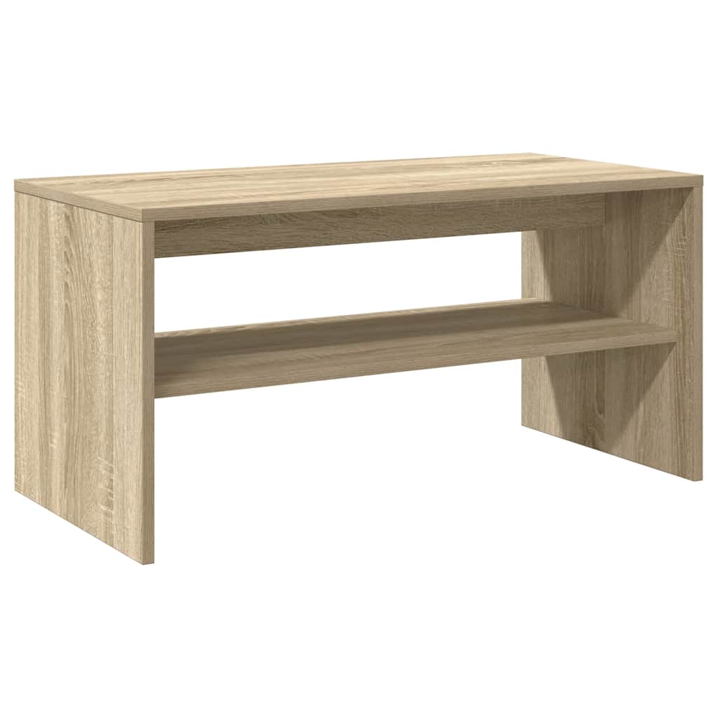 Tv-meubel 80x40x40 cm bewerkt hout sonoma eikenkleurig