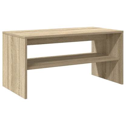 Tv-meubel 80x40x40 cm bewerkt hout sonoma eikenkleurig