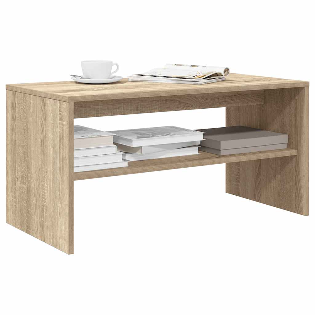 Tv-meubel 80x40x40 cm bewerkt hout sonoma eikenkleurig