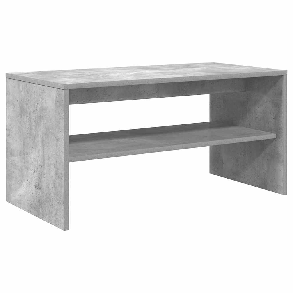Tv-meubel 80x40x40 cm bewerkt hout betongrijs