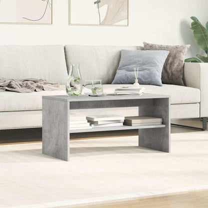 Tv-meubel 80x40x40 cm bewerkt hout betongrijs