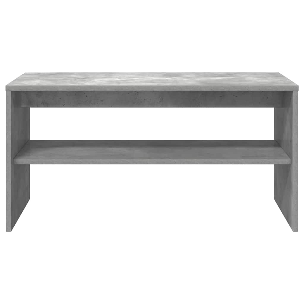 Tv-meubel 80x40x40 cm bewerkt hout betongrijs