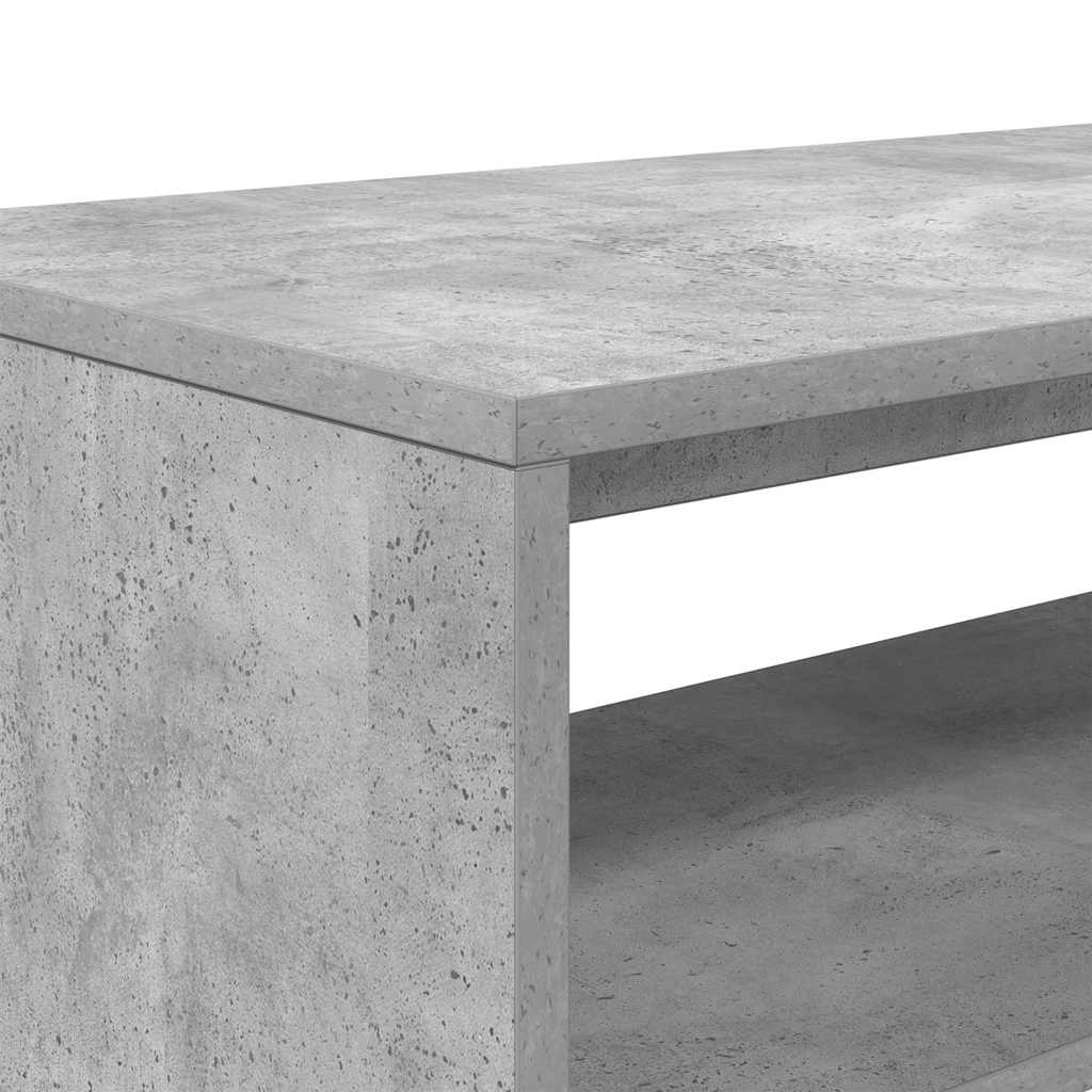 Tv-meubel 80x40x40 cm bewerkt hout betongrijs