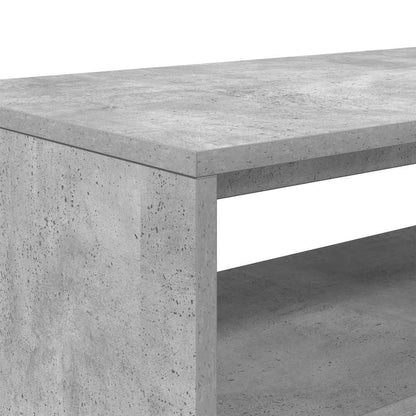 Tv-meubel 80x40x40 cm bewerkt hout betongrijs