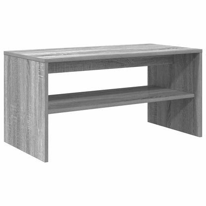 Tv-meubel 80x40x40 cm bewerkt hout grijs sonoma eikenkleurig