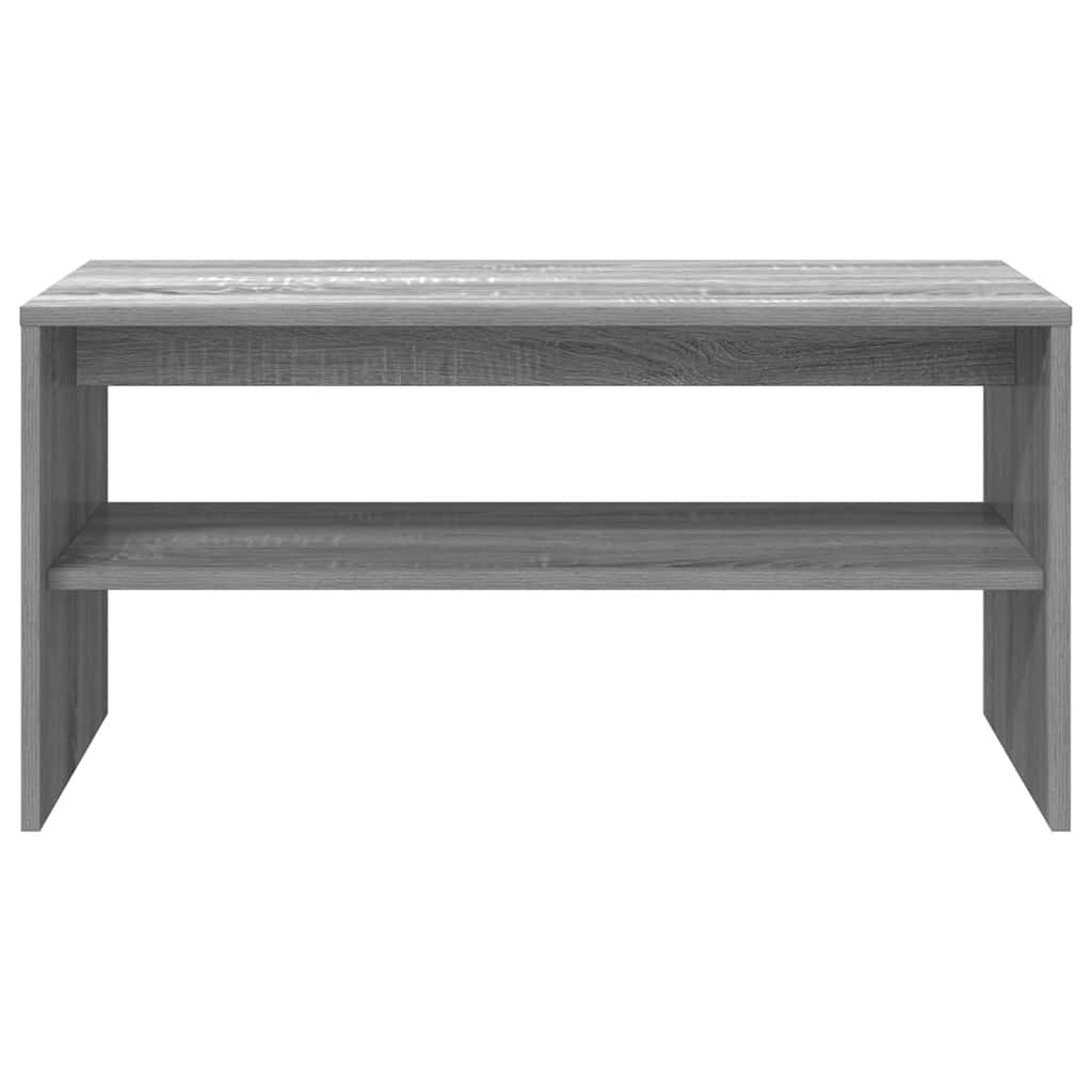 Tv-meubel 80x40x40 cm bewerkt hout grijs sonoma eikenkleurig