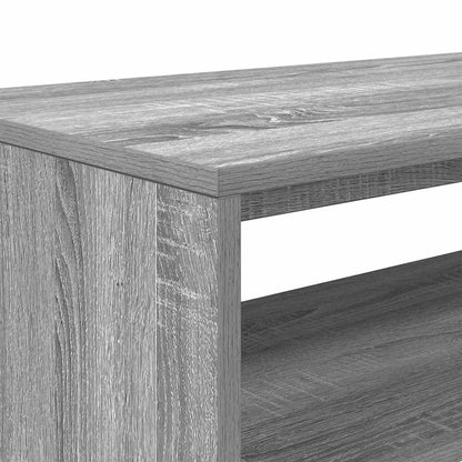Tv-meubel 80x40x40 cm bewerkt hout grijs sonoma eikenkleurig