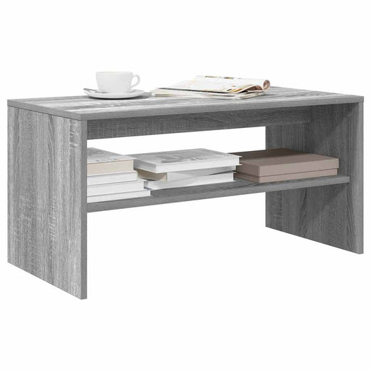 Tv-meubel 80x40x40 cm bewerkt hout grijs sonoma eikenkleurig