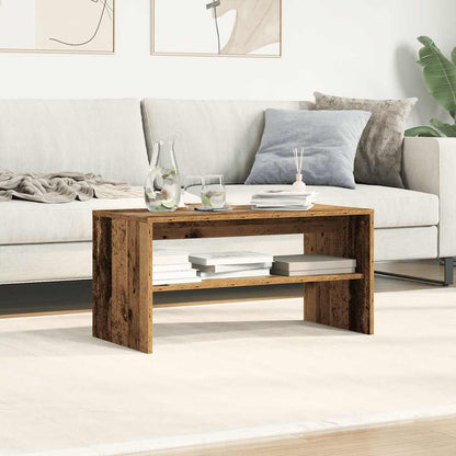 Tv-meubel 80x40x40 cm bewerkt hout oud houtkleurig