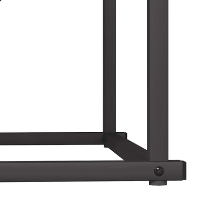 Brandhoutrek 70x43x34,5 cm koudgewalst staal zwart