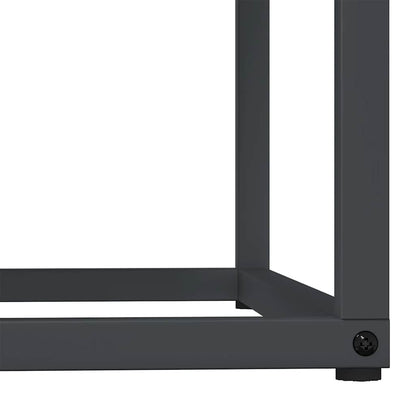 Brandhoutrek 69,5x35x81 cm koudgewalst staal antracietkleurig