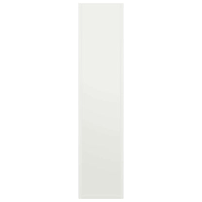 Brandhoutrek 50x23x100 cm koudgewalst staal wit