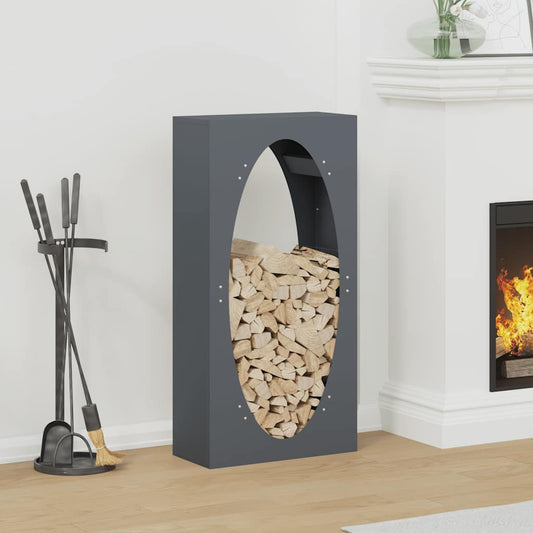 Brandhoutrek 50x23x100 cm koudgewalst staal antracietkleurig