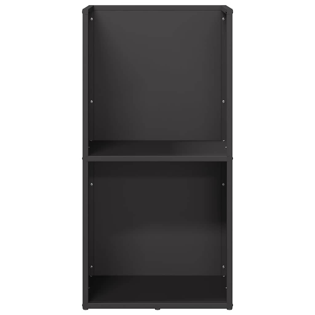 Brandhoutrek 40x30x80 cm koudgewalst staal zwart