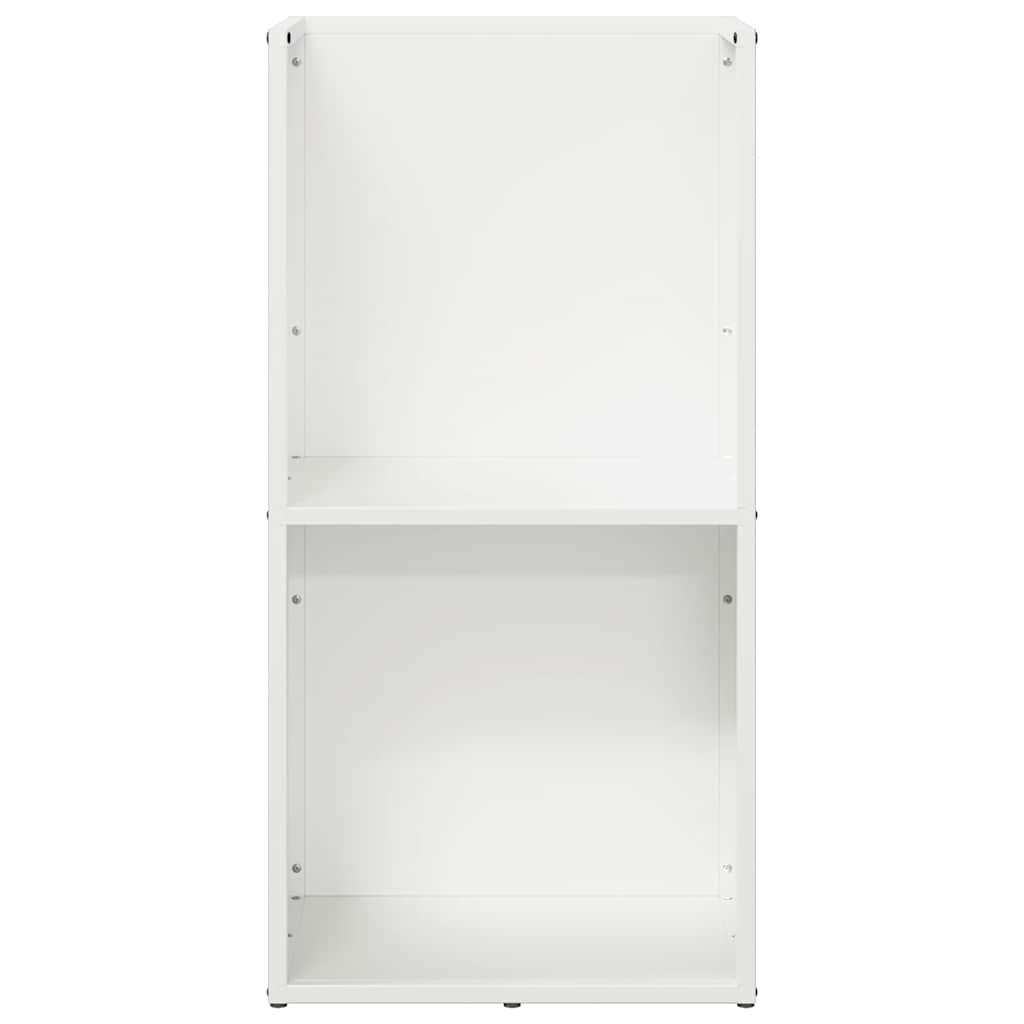 Brandhoutrek 40x30x80 cm koudgewalst staal wit