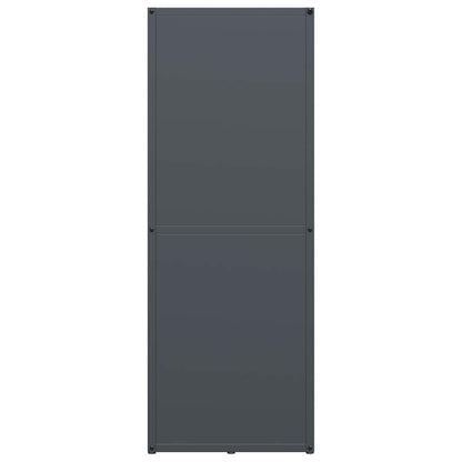 Brandhoutrek 40x30x80 cm koudgewalst staal antraciet