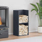 Brandhoutrek 40x30x80 cm koudgewalst staal antraciet