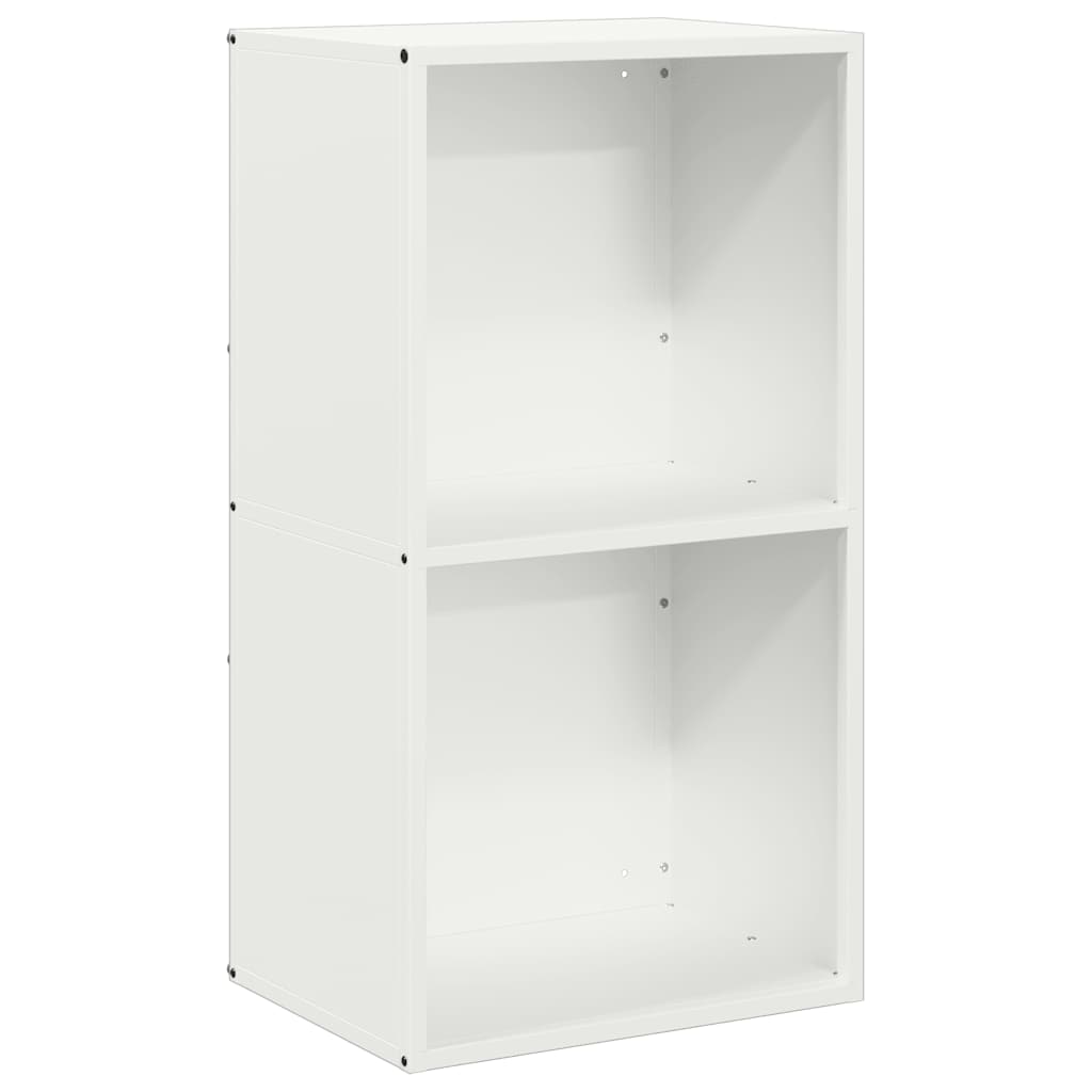 Brandhoutrek 40x30x75 cm koudgewalst staal wit