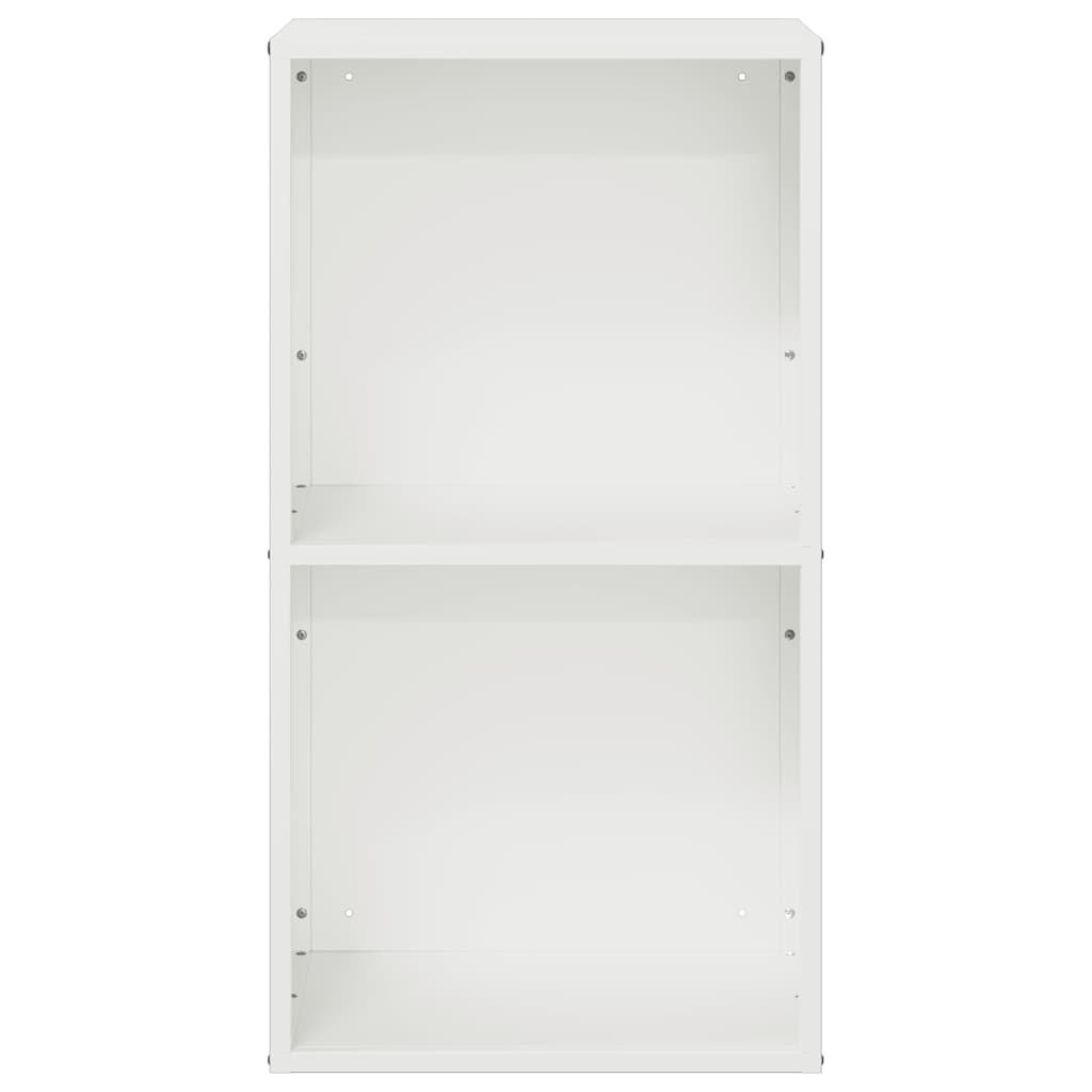 Brandhoutrek 40x30x75 cm koudgewalst staal wit